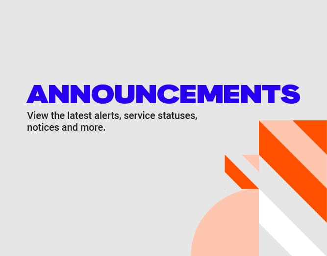 Announcement